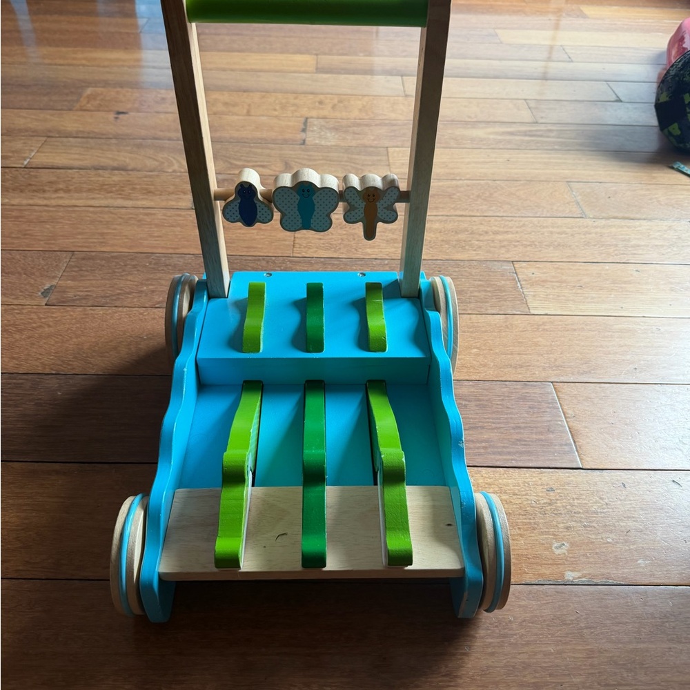 Colorful Wooden Crocodile Activity Walker - Picture 10 of 10